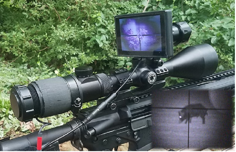 New Night Vision Scope Clip-on With HD Audio & Video Recording