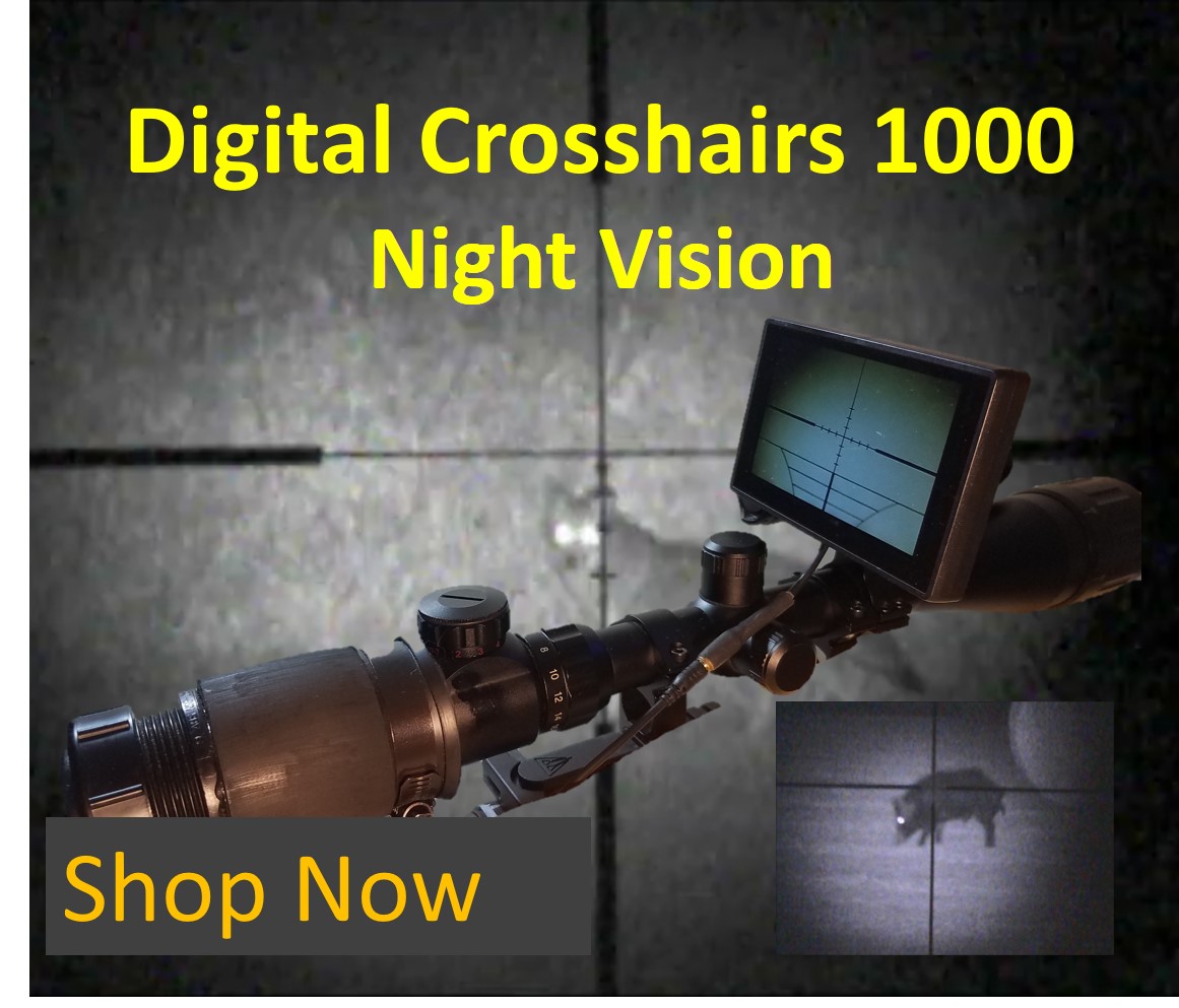 Digital Crosshairs Night Vision Clip-on